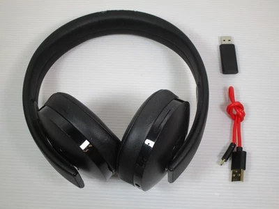 Official Sony PlayStation 4 PS4 Gold Wireless Headset + Dongle - CUHYA-0080 - - Image 1 of 4