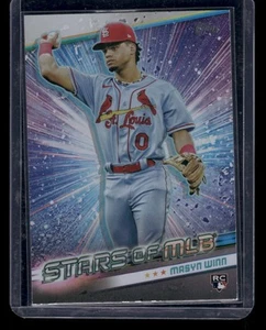 2024 Topps #SMLB-54 Masyn Winn Estrellas de MLB Cardenales de San Luis - Imagen 1 de 2
