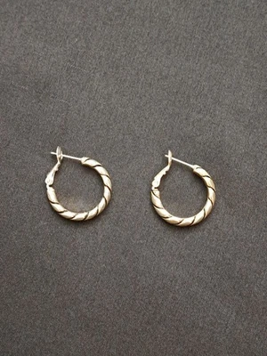 Старинные посеребренные французские серьги-клипсы Premier Designs «Челси» - Изображение 1 из 4