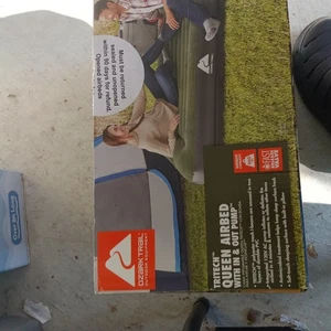 Ozark Trail Tritech Queen Size Airbed 14" Height with In & Out Pump - 660lbs™ - Picture 1 of 3