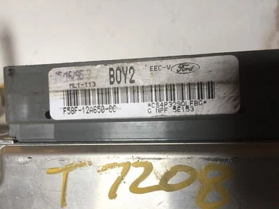 Módulo de alimentación ECM del motor Soporte de núcleo Montado Se adapta a 95-03 WINDSTAR 4384 Foto 1 de 3