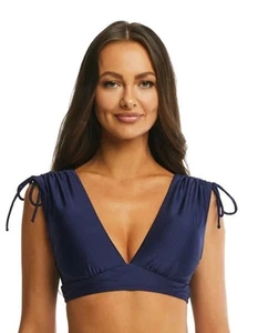 Time and Tru Womens Swimwear Lightweight Size Large Blue Wide Straps - Picture 1 of 12