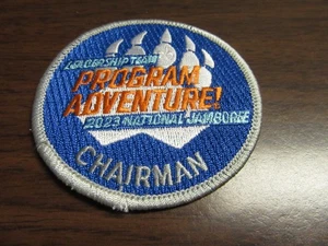2023 National Jamboree Leadership Team Program Adventure Chairman Patch      K2 - Picture 1 of 1