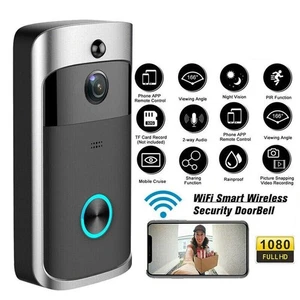 Timbre inteligente inalámbrico WiFi timbre de seguridad intercomunicador cámara de video timbre de puerta - Imagen 1 de 18