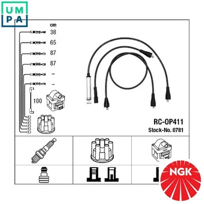 4x SPARK PLUG 5147 FOR4x SPARK PLUG 5147 FOR HONDA  98056-57918 - Image 1 of 4