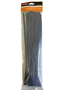 100Pc 3/16''x15'' Cable Ties Black - Picture 1 of 1