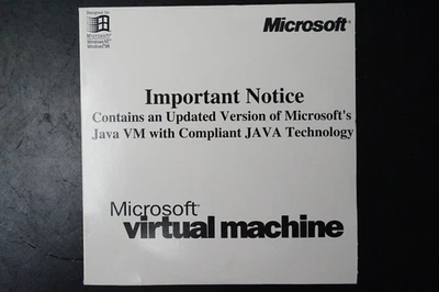 MICROSOFT VIRTUAL MACHINE CD Updated Version JAVA Compliant Technology - Image 1 of 3