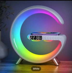 Rhythm RGB Light Bar Smart Light Sunrise Alarm Clock Wake Up Light Alarm Clocks  - Picture 1 of 9
