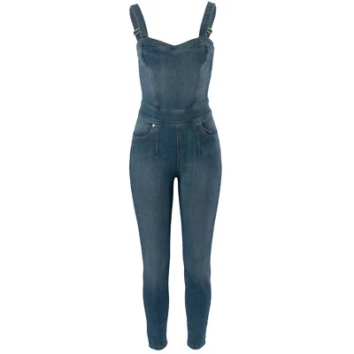 GUESS Damen Jeans Overall W94A25D34Q2 Mittelblau / S (36) / Jumpsuit, Denim  - Bild 1 von 4