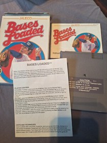 Bases Loaded Cib Nintendo Nes + Rare Insert