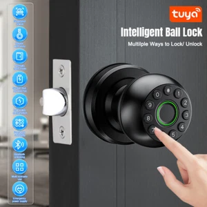 Smart Türknauf Fingerabdruck Smart Lock APP Bluetooth Steuerung Biometrisch USA - Bild 1 von 12