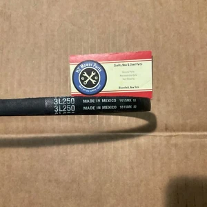 Nuevo Master Mechanic 3L250 Cinturón de Repuesto 3/8" x 25" Cinturón V 114801 - Imagen 1 de 2