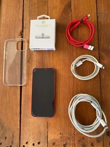 iPhone 12 mini rouge - 64 Go - Déverrouillé - Très bon état - Photo 1 sur 8