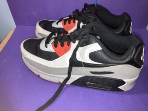 Nike Shoes Boys Air Max 90 Athletic Sneaker Multicolor Leather Size 7 Youth - Picture 1 of 7