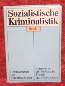 DDR Kriminalistik. Sozialistische Kriminalistik. Band 1. Berlin, 1977 - Picture 1 of 14