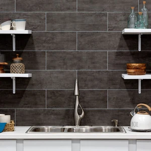 Palisade 22,8 Zoll x 7,31 Zoll Ineinandergreifende Vinyl Wand/Backsplash Fliesen - Bild 1 von 32