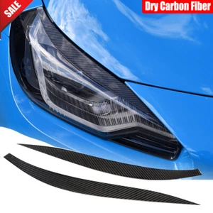 For BMW 2 Series G87 M2 2023-2025 Dry Carbon Headlight Eyebrow Eyelid Trim Cover - Afbeelding 1 van 8