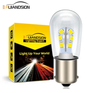 6V BA15S 1156 LED Bulb White Warm White for Car Tail Lights Signal Lights 1200LM - Picture 1 of 9