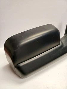 2009 - 2012 Dodge Ram 2500 3500 Manual Right Side Towing Mirror BLACK 55372072AI - Picture 1 of 5