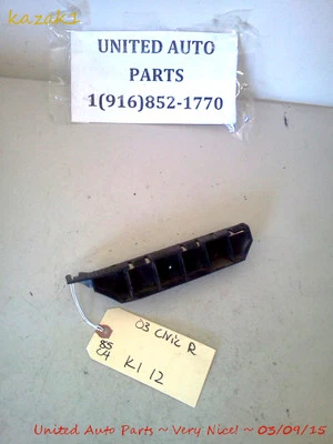 2001-2003 HONDA CIVIC RIGHT PASSENGER BUMPER BRACKET MOUNT OEM - Image 1 of 4