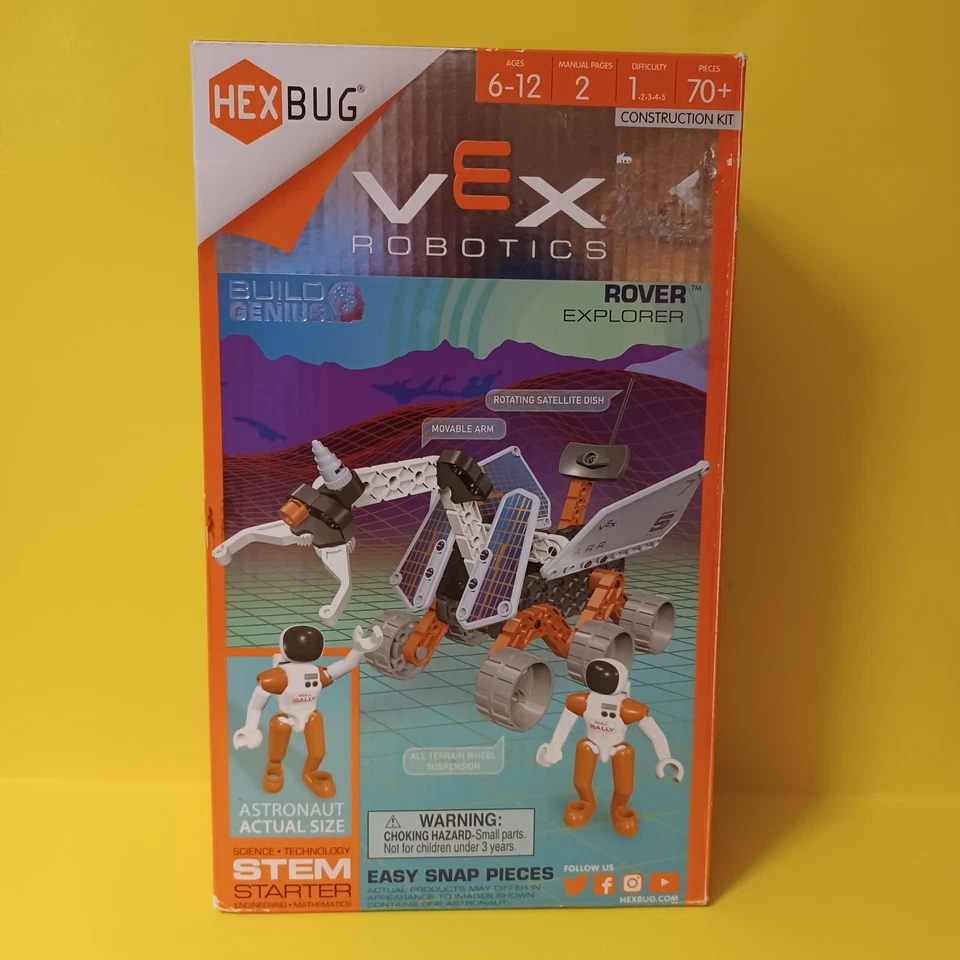Hexbug VEX Robotics Rover Explorer 60+ Pcs Age 6+  - Image 1 of 4