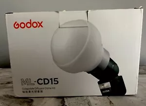 US Godox ML-CD15 Flash Diffuser Dome Kit Fr AD100 AD200 V1 V860III ML30 AD400pro - Picture 1 of 3