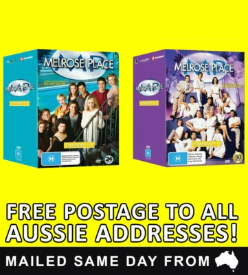 MELROSE PLACE Complete TV Series Season 1 - 7 2 3 4 5 6 DVD BOX SET SEALED REG 4 - Image 1 of 2