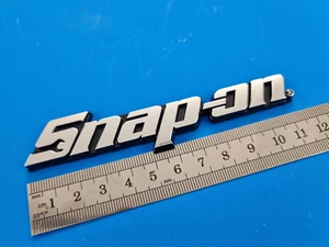 SNAP ON "METAL" not plastic tool box man cave badge stick on NO DRILLING free d - Picture 1 of 2