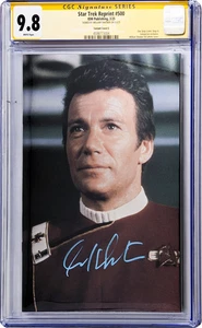 STAR TREK #500 "ADMIRAL KIRK" GALAXYCON FOIL CGC SS 9.8 William Shatner - Imagen 1 de 1