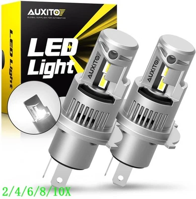 9003 H4 LED Hi-Low Beam Headlight Conversion MINI Kit 30000LM Bulbs 6000K 2~10X - Image 1 of 4