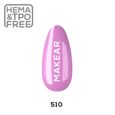 510 UV Nagellack 8 ml Makear UV Nagellack ohne HEMA