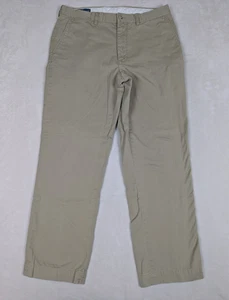 Polo Ralph Lauren Preston Fit Hose Herren 35x32 (34x30) Beige Chino Preppy - Bild 1 von 11