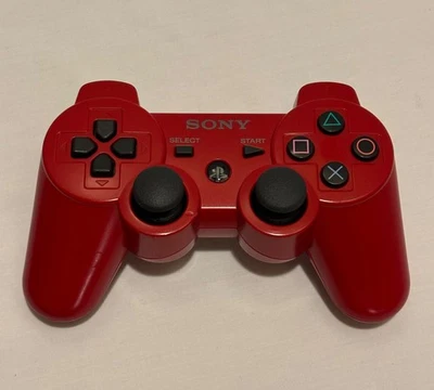 Controlador Original Sony Playstation 3 PS3 Sixaxis DualShock 3 - Rojo  Foto 1 de 4
