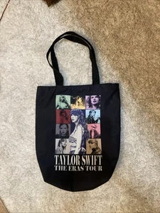 Taylor Swift 2023 Eras Tour Exclusive Black Limited Edition Tote Bag - Imagen 1 de 3