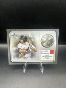 2022 Bowman Platinum Minted In Merit Tristan Casas #MM-7 Rookie Red Sox RC - Picture 1 of 2