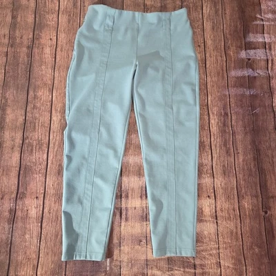 Pantalones Betabrand para mujer XL largos verde mar yoga bolsillos con cremallera minimalistas Foto 1 de 4