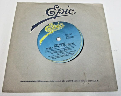 Eye Of The Tiger / Take You On A Saturday - Survivor - 7" Single 45 RPM - Image 1 of 3