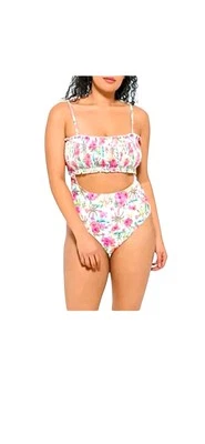 Traje de baño floral de una pieza Decree Island Escape para mujer XXL ajustable precio de venta sugerido por el fabricante $64 Foto 1 de 4