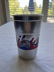 Ball Arena Colorado Avalanche, Mammoth, Denver Nuggets Reusable Aluminum Cup (1) - Picture 1 of 5