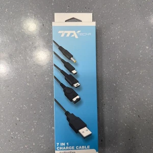 7-in-1 Charge Cable for GBA SP/DS/DSL/ DSI/3DS/PSP - Picture 1 of 2