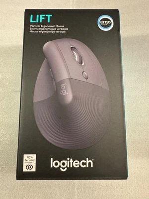 *Read* Logitech Lift Vertical Ergonomic Mouse - Image 1 of 3