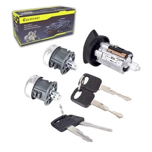 New Ignition with Door Lock Cylinder Fits for 1997-2007 Ford F150 F250 F350 F... - Picture 1 of 7