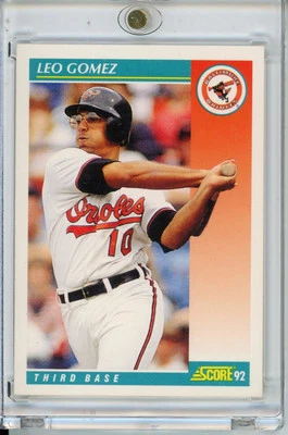 1992 Score #240 Leo Gomez - Image 1 of 2