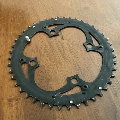 Plato TruVativ Trushift - 44 dientes - 104 BCD - V3 - negro - usado Foto 1 de 4