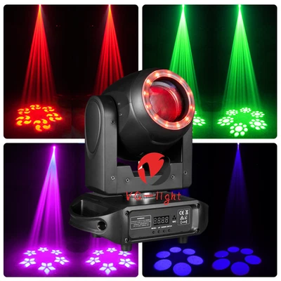 Mini LED Moving Head Light RGBW Beam 100W Stage Lighting Party Light Disco DMX - Image 1 of 4