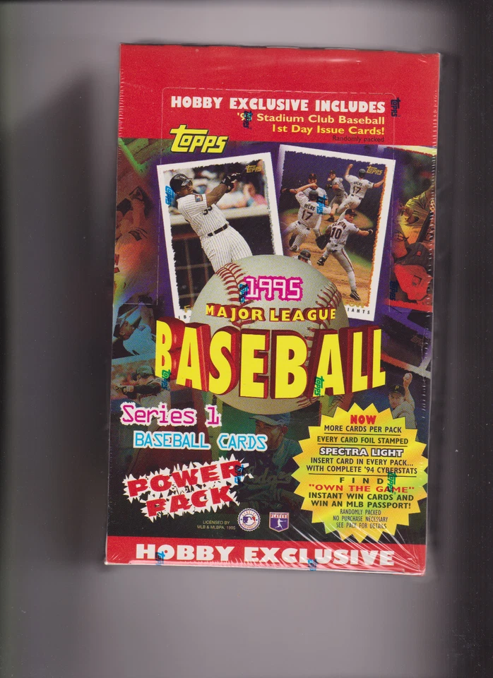 Topps Baseball Series 1 1995 caja Hobby sin abrir Foto 1 de 1