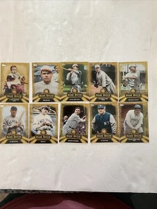 2015 Topps - The Babe Ruth Story Set BR1-10 New York Yankees HOF ⚾️♨️♨️J - Picture 1 of 4