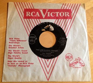 The Tokens 45 The Lion Sleeps Tonight / Tina - Imagen 1 de 4