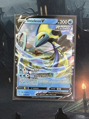 Inteleon V 078/264 Swsh08: Fusion Strike Holo - Image 1 of 2