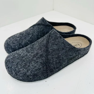 Zapatilla zueco Taos para mujer clase lana carbón suela suave EE. UU. talla 10-10,5 BONITA Foto 1 de 4